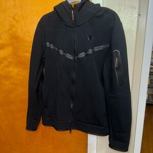 Nike Tech Black Full-Zip  Hoodie